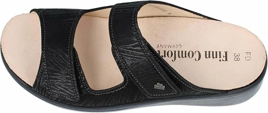 Finn Comfort Zwarte damesslide sandalen - Foto 2