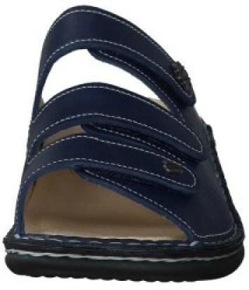 Finn Comfort Blauwe Dames Slide Sandalen Comfort Stijl - Foto 3
