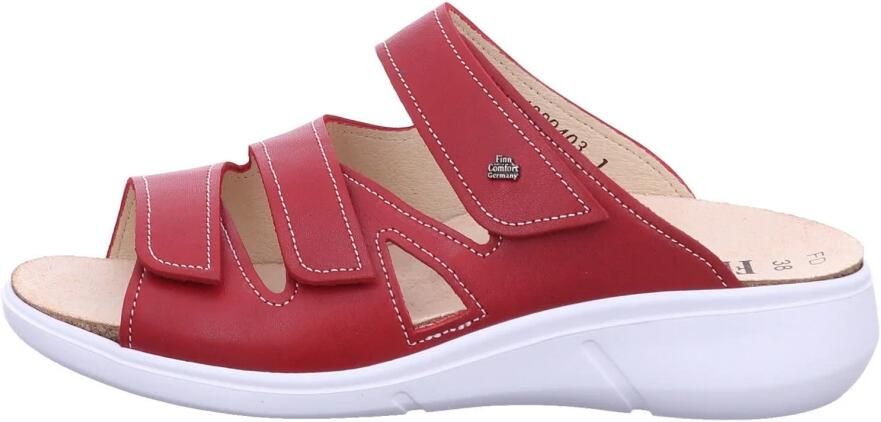 Finn Comfort Comfortabele Slippers in effen kleur