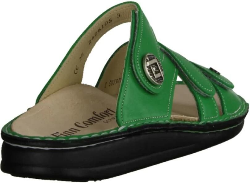FinnComfort dames slippers groen - Foto 3