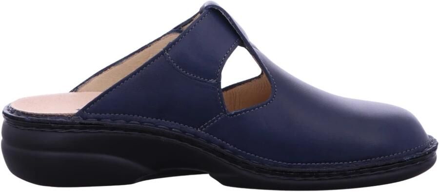 FinnComfort dames klompen blauw