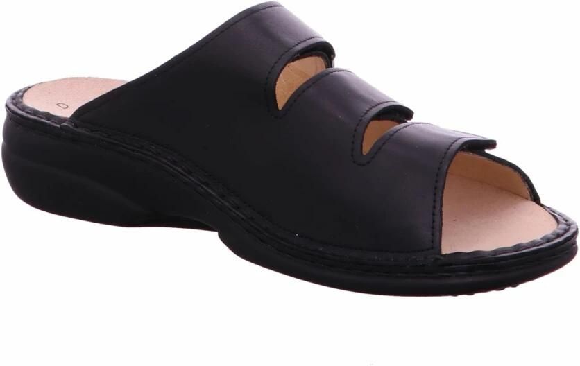Finn Comfort Muiltjes 'Pantolette Damen 82568 274099 Echtleder in schwarz' zwart - Foto 11
