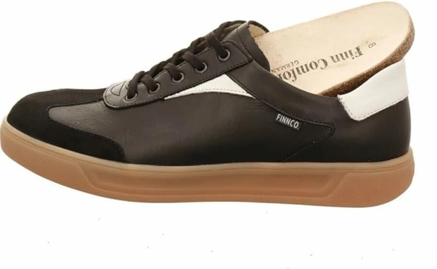 Finn Comfort Lage Sneakers Maranello Schwarz Weiss Nappa Clio - Foto 3