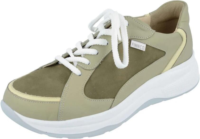 FinnComfort Piccadilly olijf groene veterschoenen