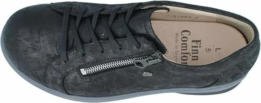 FinnComfort Finn Comfort TARTU 02247-749144 Zwarte dames veterschoen met rits - Foto 3