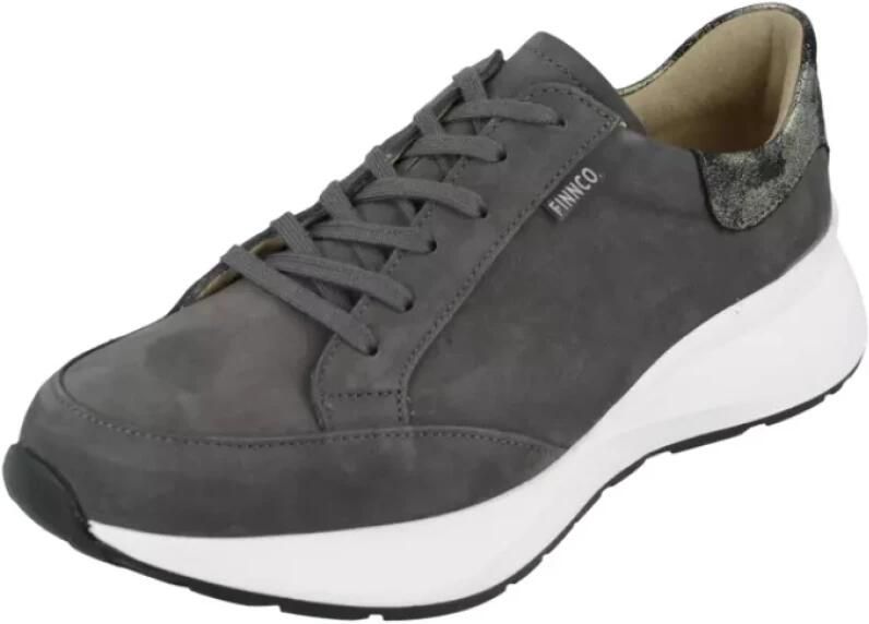 Finn comfort CASERES 02397-902683 Grijze sneakers wijdte H