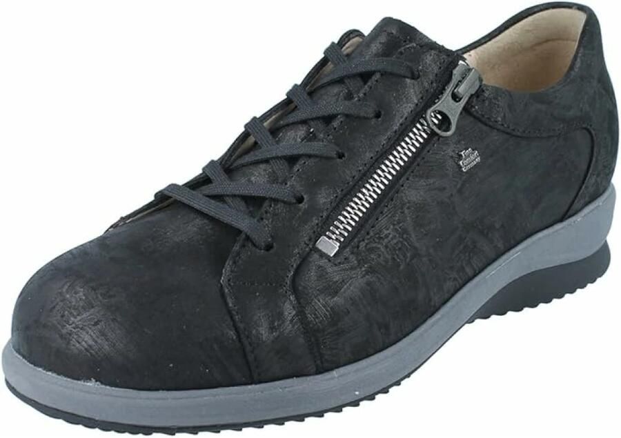 FinnComfort Finn Comfort TARTU 02247-749144 Zwarte brede dames veterschoen met rit - Foto 5