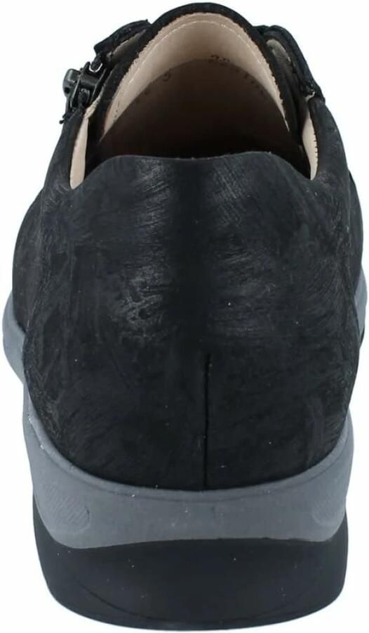 FinnComfort Finn Comfort TARTU 02247-749144 Zwarte brede dames veterschoen met rit - Foto 7