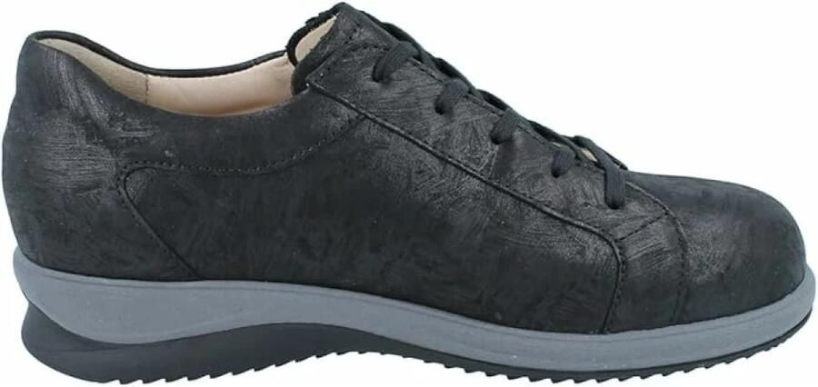 FinnComfort Finn Comfort TARTU 02247-749144 Zwarte brede dames veterschoen met rit - Foto 2
