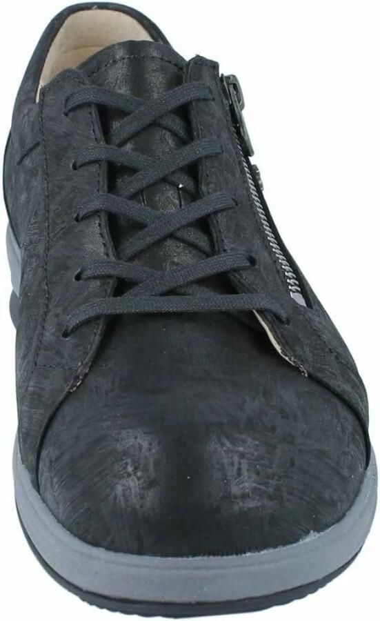 FinnComfort Finn Comfort TARTU 02247-749144 Zwarte brede dames veterschoen met rit - Foto 3