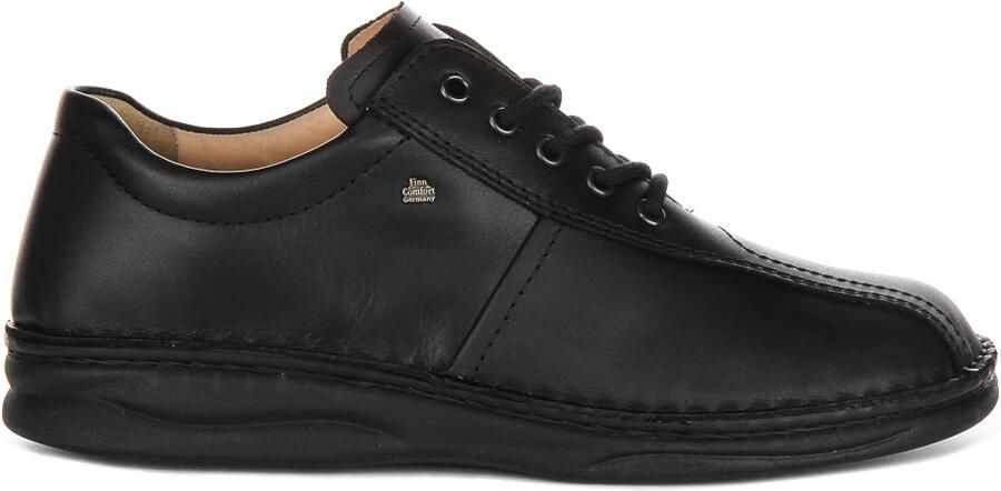 Finn Comfort Zwarte leren herenschoenen Dijon - Foto 4
