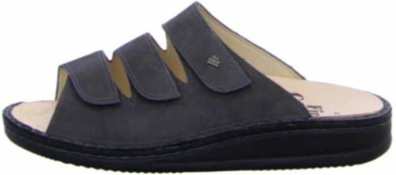 Finn Comfort Heren Leren Slippers