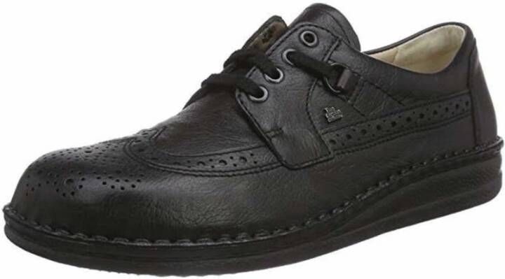 Finn Comfort Heren Veterschoenen van Geprint Leer