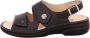 Finn Comfort Leren Sandalen met Verstelbare Sluiting - Thumbnail 1