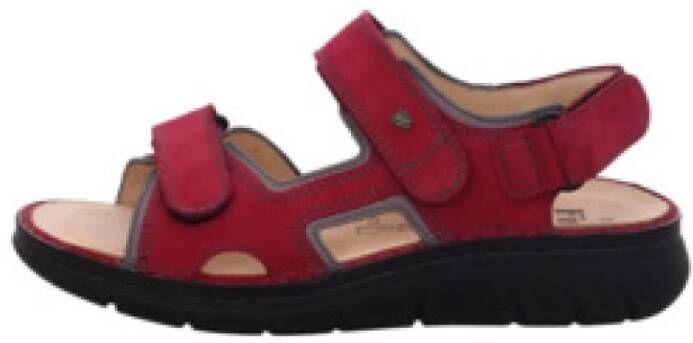 Finn Comfort Rode Comfortabele Schoenen