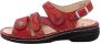 FinnComfort Finn Comfort Gomera sandaal rood met print - Thumbnail 2