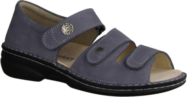 Finn Comfort Grijze Strappy Sandalen voor Dames