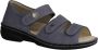 Finn Comfort Grijze Strappy Sandalen voor Dames - Thumbnail 2