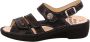 Finn Comfort Sandalen van reliëfleder - Thumbnail 1