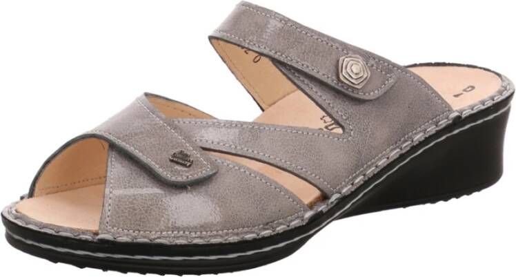 Finn Comfort Sandalen voor Dames in Middengrijs