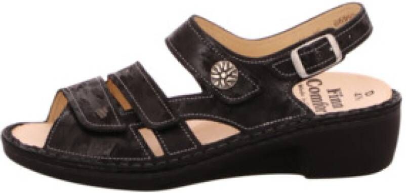 Finn Comfort Sandalen voor Dames in Zwart