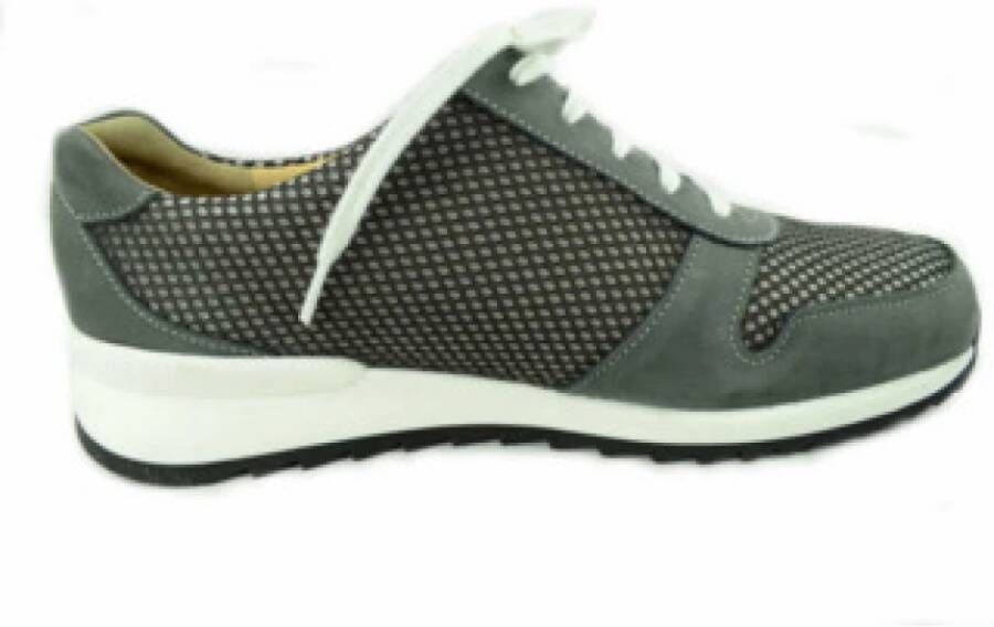 Finn Comfort Veterschoenen voor Dames in Donkergrijs