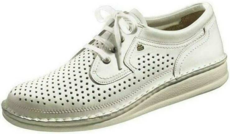 Finn Comfort Witte Veterschoen