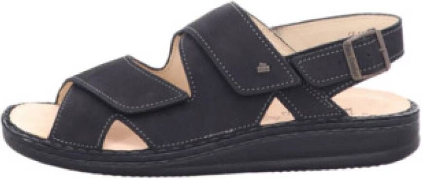 Finn Comfort Zwarte Comfort Sandalen voor Heren
