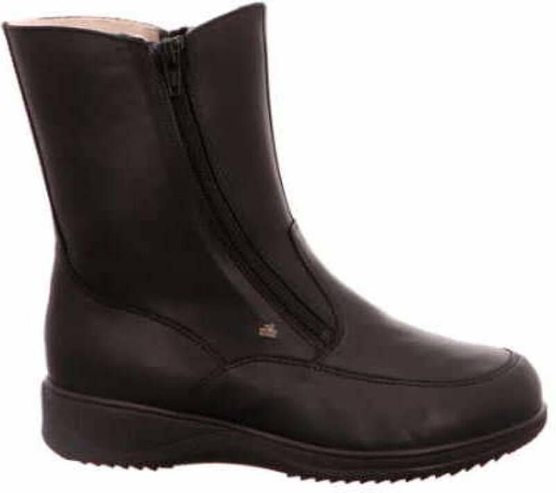 Finn Comfort Zwarte Minsk Enkellaars