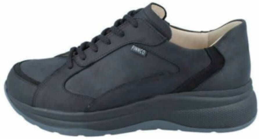 Finn Comfort Zwarte veterschoenen voor heren