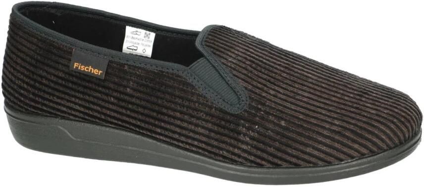 Fischer -Heren bruin donker pantoffels & slippers - Foto 3