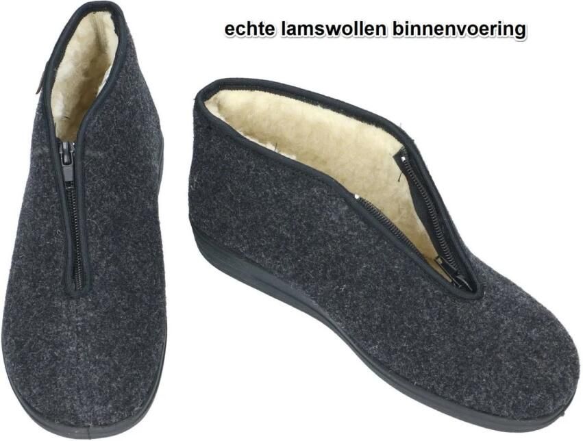 Fischer -Heren zwart pantoffels & slippers - Foto 2