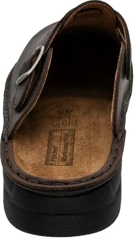 Fischer -Heren bruin donker pantoffels & slippers - Foto 5
