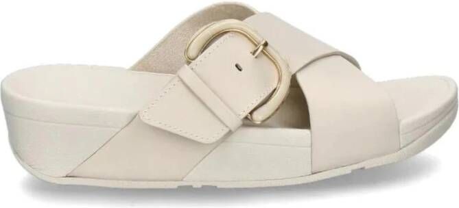 Fitflop Beige Kruisband Sandalen
