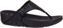 FITFLOP Teenslippers Dames Lulu Glitter Maat: 43 Materiaal: Leer Kleur: Blauw - Thumbnail 6