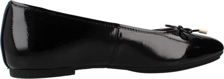FitFlop Ballerina's Delicato Bow Textured Patent-leather Bal