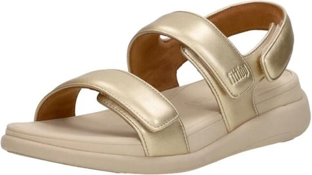 Fitflop Sandalen F-MODE GO wig sandaal klittenbandschoen zomerschoen met uitstekende demping - Foto 5