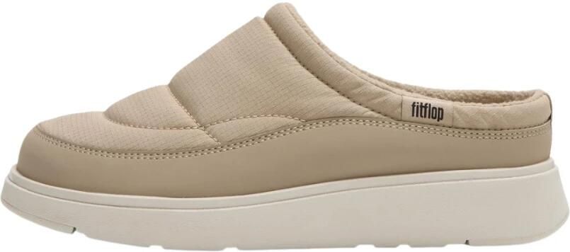 FitFlop Gen-FF gevoerde mules BEIGE