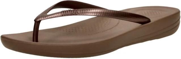 FitFlop ™ Iqushion Ergonomic Flip-Flops TPU Bronze - Foto 8