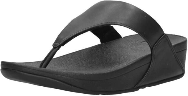 Fitflop Dianets LULU LEATHER TOEPOST pool slides pantoffel badeschoen met sleehak - Foto 16