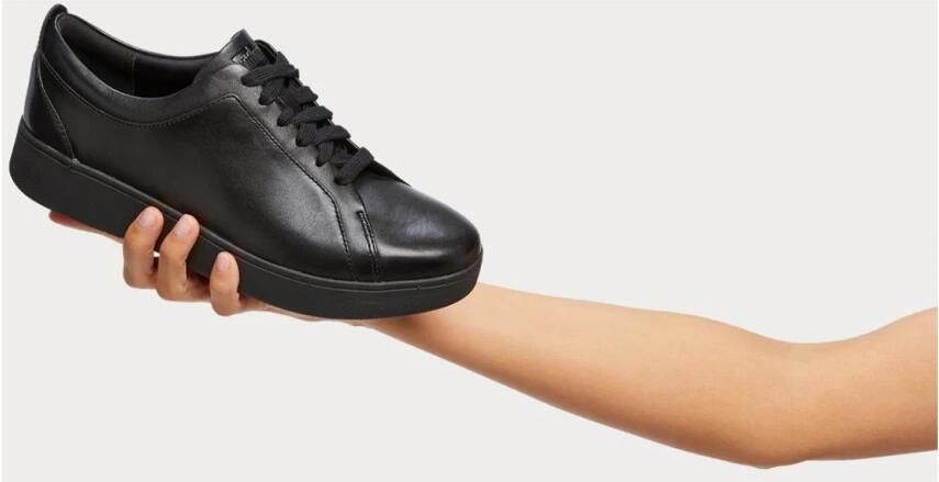 FitFlop Leren Rally sneakers- ZWART Leer - Foto 20