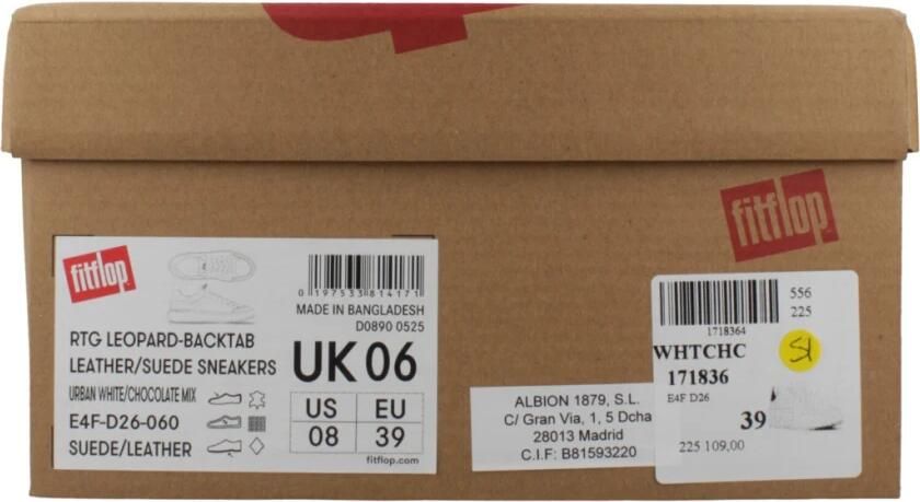 Fitflop RTG Leopard-Backtab Sneaker - Foto 2