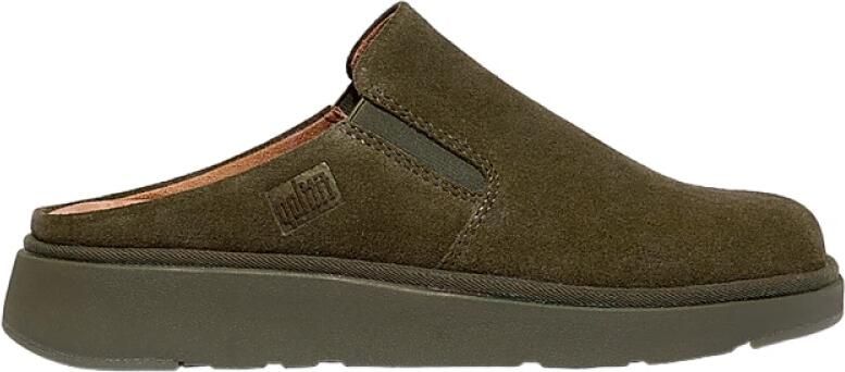 FitFlop Gen-FF Closed Back Mule Suede GROEN