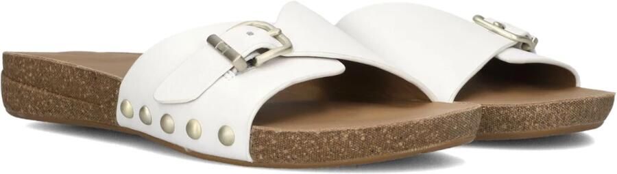 FITFLOP Slippers Dames Hf1 Leer Wit - Foto 2