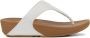 Fitflop Dianets LULU LEATHER TOEPOST pool slides pantoffel badeschoen met sleehak - Thumbnail 6