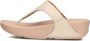 FITFLOP Teenslippers Dames Lulu Leather Maat: 41 Materiaal: Leer Kleur: Camel - Thumbnail 4