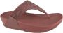 FitFlop ™ Slippers Teenslippers Dames ET8 Roze - Thumbnail 3
