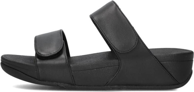 Fitflop Verstelbare Shimmerlux Slippers Zwart