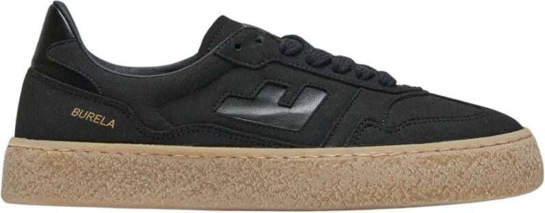 Flamingos' Life Stoere Zwarte Suède Stijlvolle Sneakers Black Unisex