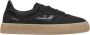 Flamingos' Life Stoere Zwarte Suède Stijlvolle Sneakers Black Unisex - Thumbnail 1